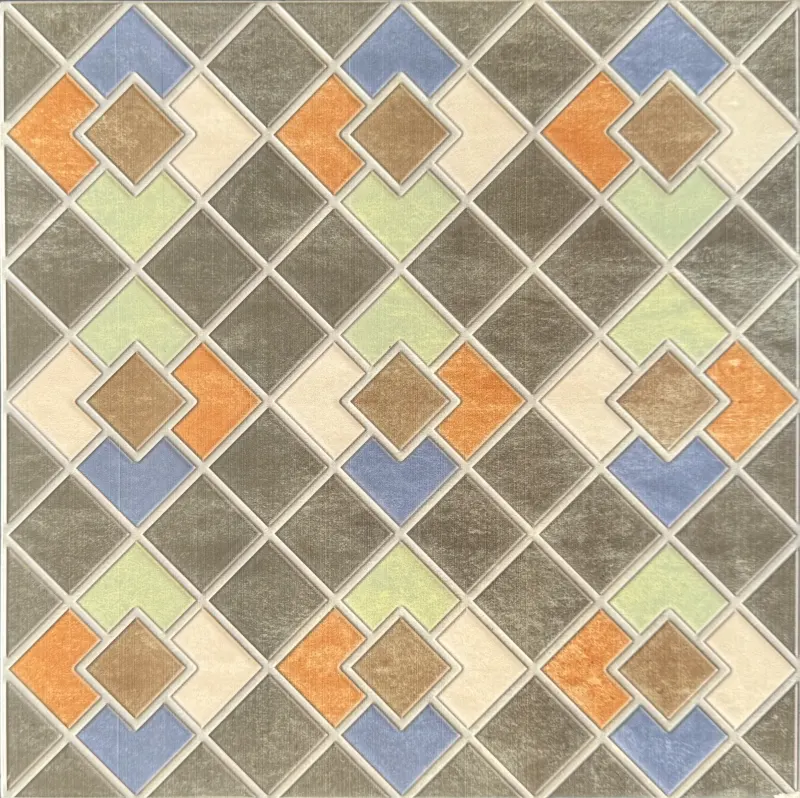Carrelage décor géométrique multicolore 30x30 – 625