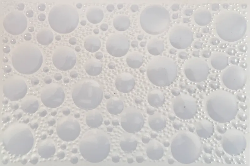 Carrelage mural relief bulles blanc 20x30 – 2027-L
