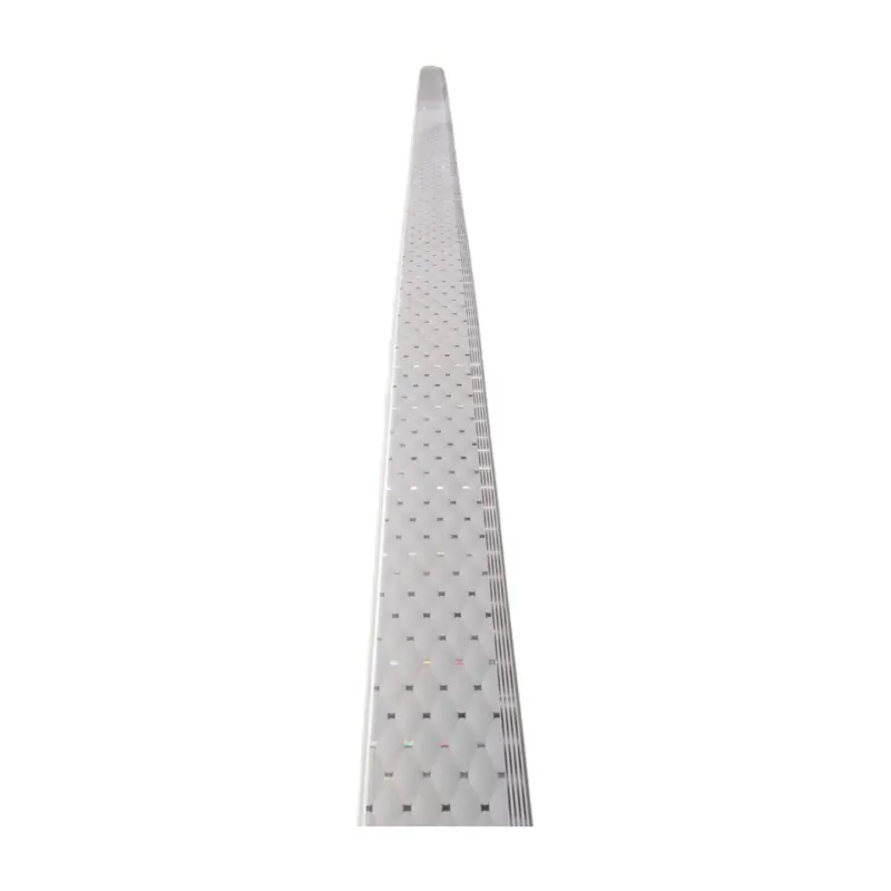 Plafond PVC décoratif losange blanc – 200x7x5950 mm