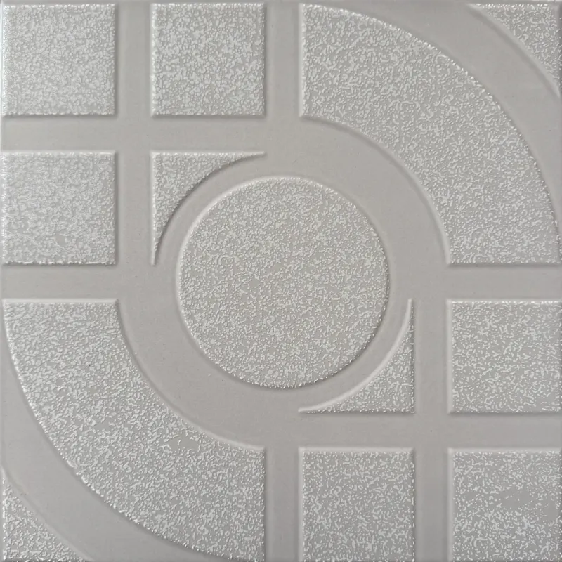 Carrelage extérieur gris à relief 30x30 – 20025