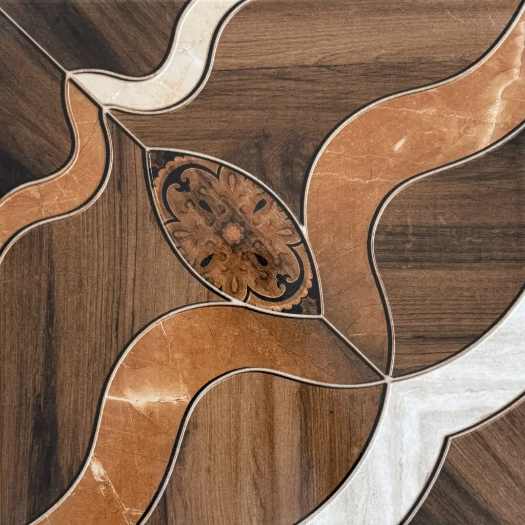 Carrelage décor bois et marbre 30x30 – 10424