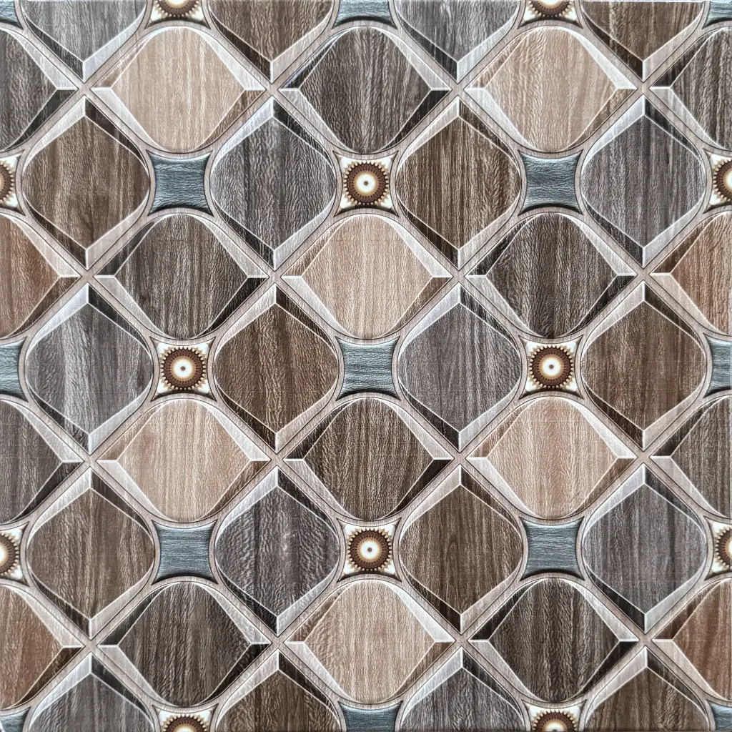Carrelage décor géométrique bois 30x30 – 6005