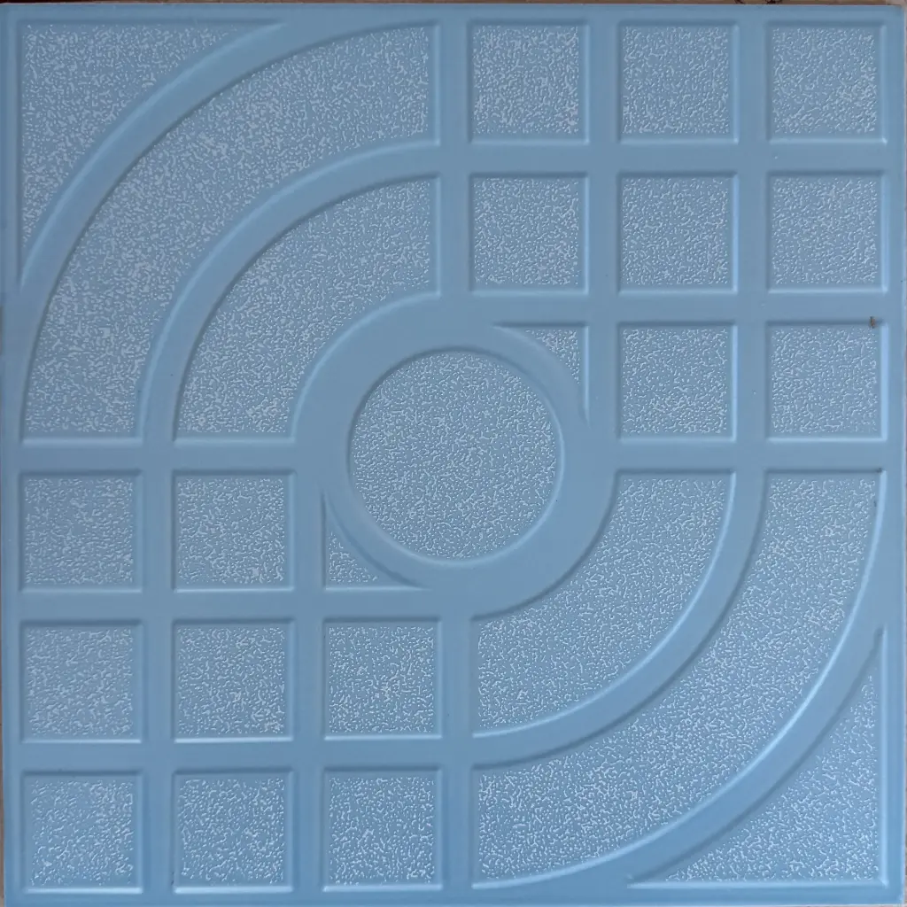 Carrelage extérieur bleu à relief 30x30 – P 303 - ARC T BLUE (ORDINARY)