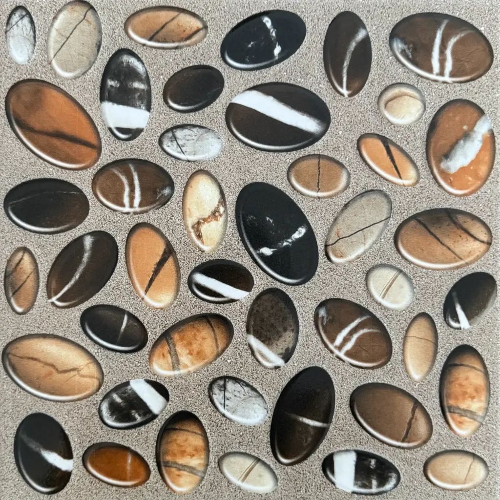Carrelage mosaïque galets naturels 30x30 – 22004