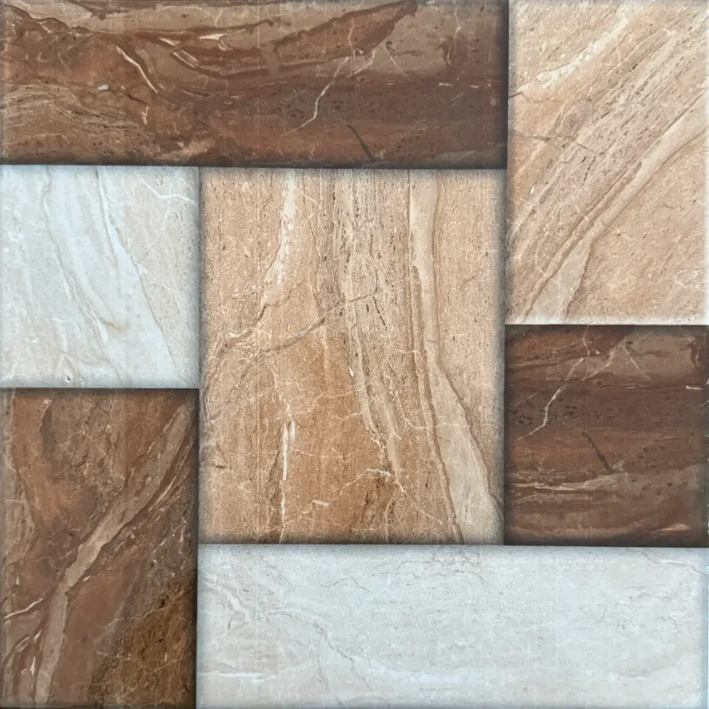 Carrelage géométrique marbre beige 30x30 – 10005