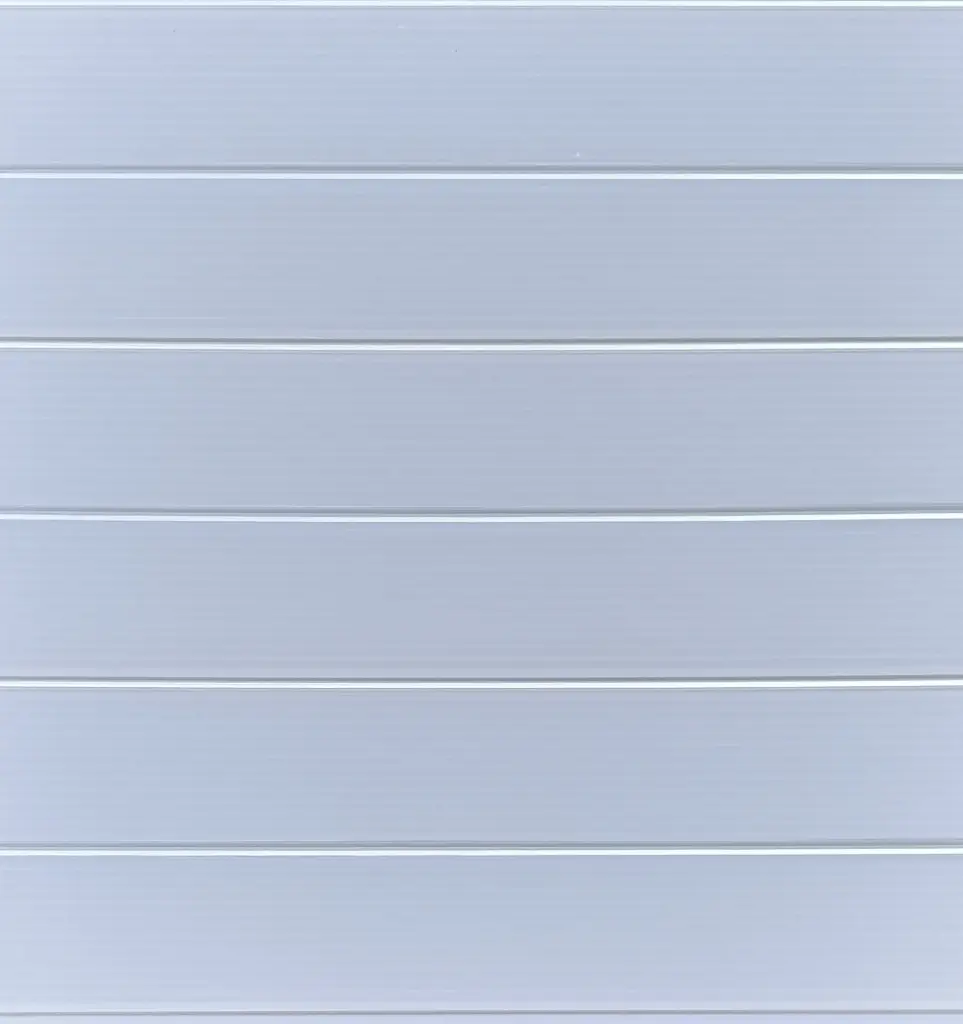Plafond PVC blanc uni lisse – 200x7x5950 mm