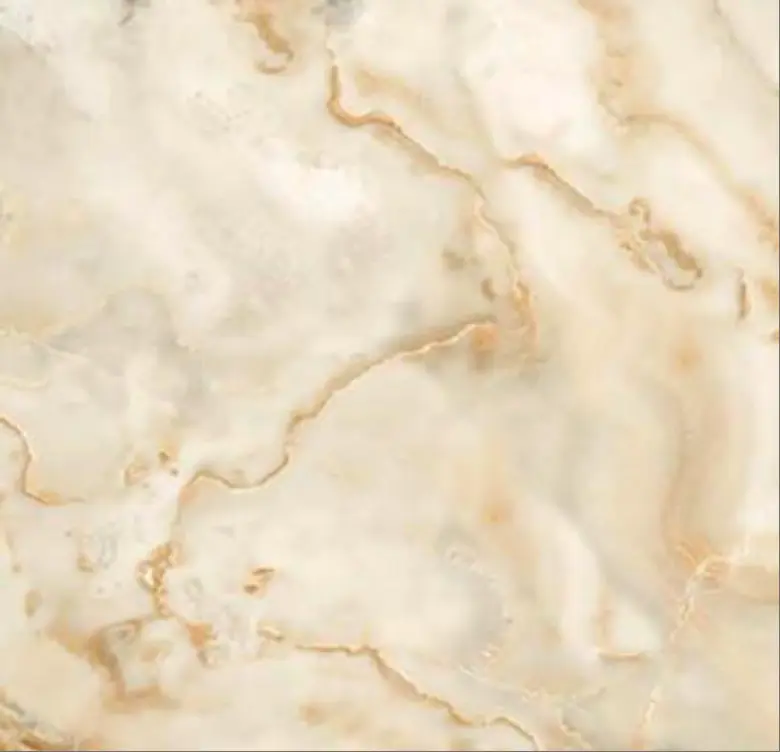 Carrelage effet onyx beige veiné or 60x60 – 11543