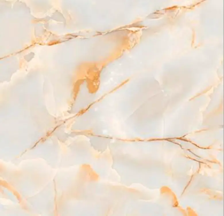 Carrelage effet onyx blanc veiné or 60x60 – 11547