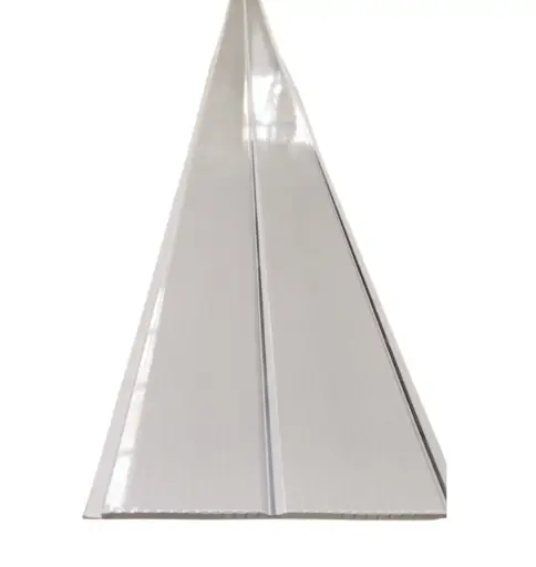 [PVC-1] Plafond PVC blanc rainuré – 200x6x5950 mm
